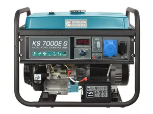 LPG/Petrol generator KS 7000E G with a rated power of 5.0 kW