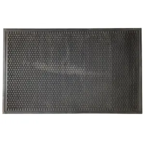 Rubber Scraper Door Mat - 8mm - 140cm x 85cm