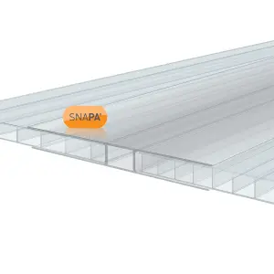 SNAPA AG110 Clear 10mm Jointing strip (W)60mm