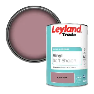 Leyland Trade Vinyl Soft Sheen Walls & Ceilings Emulsion Paint (S 3030-R10B) - 5L