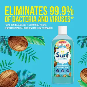 Surf Concentrated Disinfectant Coconut Bliss Multi-Purpose Cleaner, 240ml, 3pk