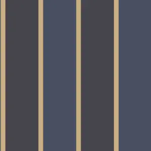 Galerie Smart Stripes 3 Blue Formal Stripe Smooth Wallpaper