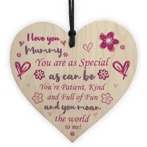 Red Ocean Mummy Gift For Mothers Day Novelty Heart Gift For Mum Mother's Day Birthday Gift For Her