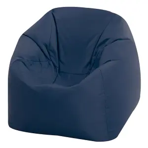 Veeva Teen Bean Bag Chair Navy Blue Childrens Bean Bags