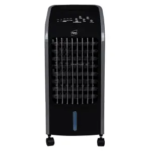 Neo Black 4 Litre 80W Oscillating Portable Evaporative Cooler Fan with Remote