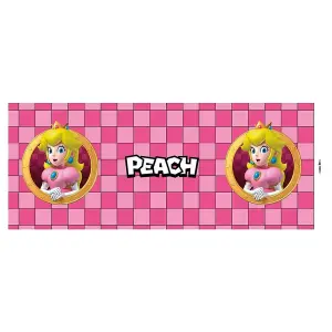 Super Mario Portrait Princess Peach Mug Pink/White (One Size)