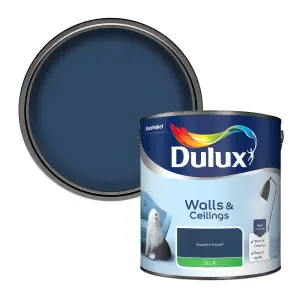 Dulux Walls & ceilings Sapphire salute Silk Emulsion paint, 2.5L