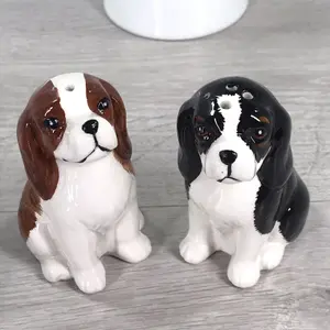 King Charles Spaniel novelty Salt & Pepper shaker set