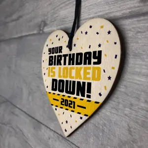 LOCKED DOWN Birthday Gift Funny 16th 18th 21st 30th Birthday Gift For Him Her