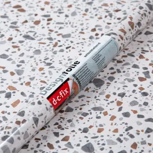 D-C-Fix Terrazzo Mosaic Stone Marble (8296) Self-adhesive Furniture Wrap Vinyl (W)67.5cm (L)1m