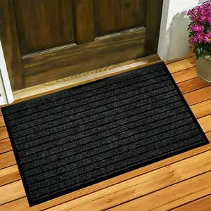 Nakale Halway Kitchen Doormat Brown / Rectangle W40 x L60 cm