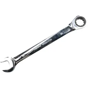 19mm Metric Ratchet Combination Spanner Wrench 72 Teeth Reversible