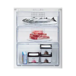 Beko BCFD473 70:30 Integrated Frost free Fridge freezer