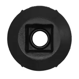 Sealey Locking Nut Diameter 15mm x 15mm Universal Black - Pack of 20 Pieces TCLN1515U