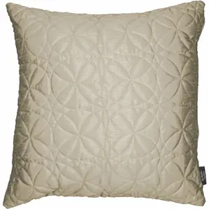 Bloxom Square Throw Cushion Ivory / 60 x 60cm