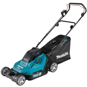 Makita DLM432CT2 Twin 18v / 36v LXT Cordless 43cm Lawn Mower + Hedge Trimmer 5AH