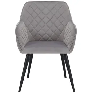 Valera Dining Room Chair Grey/Brown/Blue