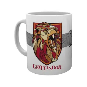 Harry Potter Stand Together Gryffindor Mug White/Red/Grey (One Size)