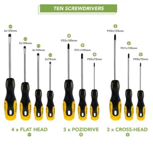 BLOSTM Magnetic Screwdriver Set 10 Piece