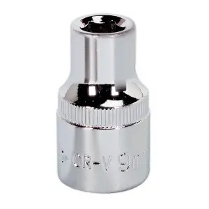 Sealey WallDrive Socket 9mm 1/2" Square Drive Fully Polished Finish Tool SP1209