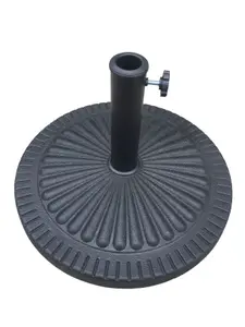 14kg Poly Resin Parasol Base - Charcoal