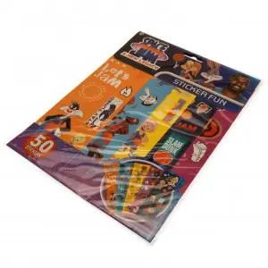 Space Jam Sticker Set (Pack of 50) Multicoloured (One Size)