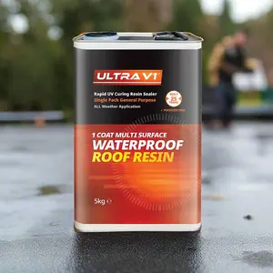 Ultra V1 Multi-Surface Waterproof Roof Sealer Resin Paint - 2.5kg