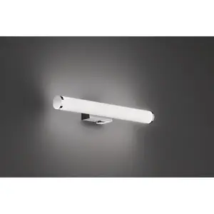 Luminosa Mattimo Modern 40cm Bathroom Wall Lamp Chrome 3000K IP44 - UK Stock