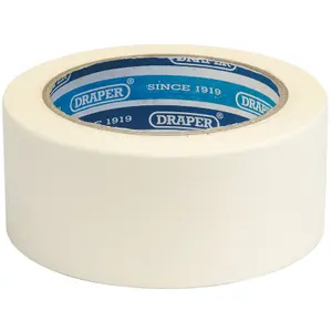 Draper Masking Tape Roll, 50m x 50mm 63480