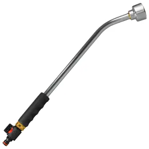 Garden professional watering lance,light aluminium+flow valve+connector (50cm)