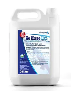 No-Rinse Blue Caravan Toilet Fluid, Blue Toilet Fluid 5 Litres