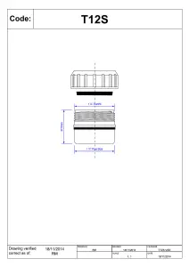 McAlpine T12S 1" x 1" Reducer for Surefit Fittings