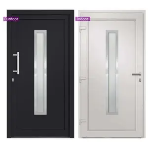 Fechteler Front Door Anthracite / Left Handing / 200cm H x 98cm W x 7cm D