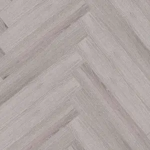 Royal Click Pro Herringbone - Weathered Grey Oak LVT Luxury Vinyl Flooring 1.93m²/pack