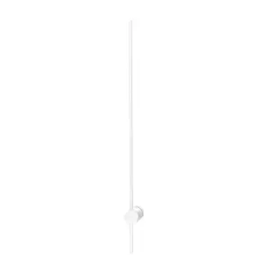 Luminosa Essence Tall Integrated Led Wall Lamp White 124cm 3000K