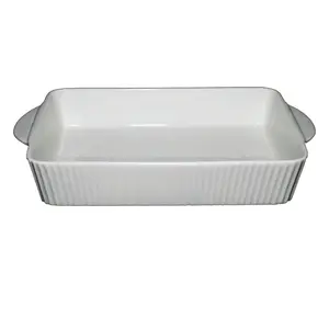 Porcelain Rectangular Carnaby Chelsea Roasting Dish