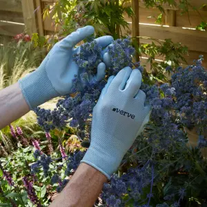 Nitrile Multicolour Gardening gloves Medium, Pack of 3