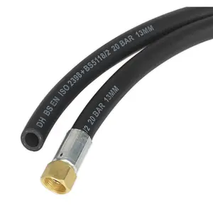 Sealey Air Hose Kit 15m x 13mm High Flow with 100 Series Adaptors