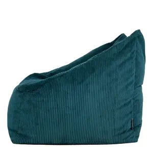 icon Morgan Corduroy Armchair Bean Bag Teal Green Giant Bean Bag Chair