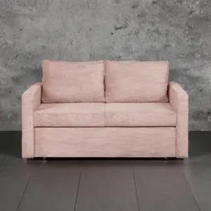 Sofi Two Seater Sofa Bed with Storage - Pink