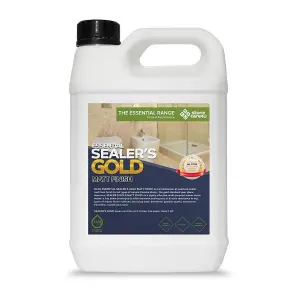 Stonecare4U - Sealer's Gold Matt (Dry) Finish (2.5L) - Internal Floor & Tile Sealer. Long Lasting, & Stain Resistant