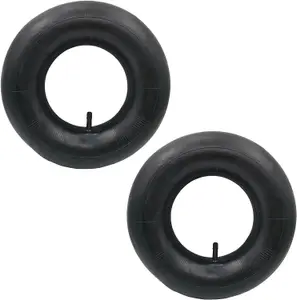 New Pack Of 2 Wheelbarrow Wheel Inner Tube And Barrow Tyre Rubber