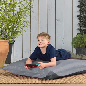 Veeva Kids Bazaar Bag Grey Indoor Outdoor Kids Bean Bag