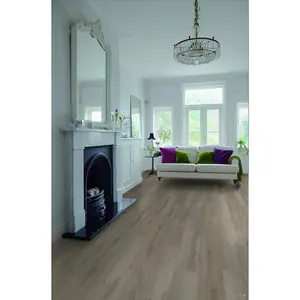 Colon 4438 Cliff Top Oak Beige Grey Wood Effect Glue-Down LVT For Home (All Rooms), 2mm Thick Matte LVT 3.37 m² Per Pack