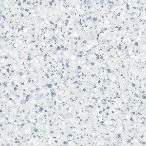 Galerie Evergreen Blue Mica Terrazzo Smooth Wallpaper