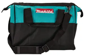 Makita 10" 25cm Open Mouth LXT ToolBag Tool Bag Holdall Blue + Shoulder Strap