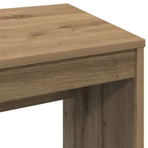 Berkfield Desk Artisan Oak 90x40x72 cm Engineered Wood