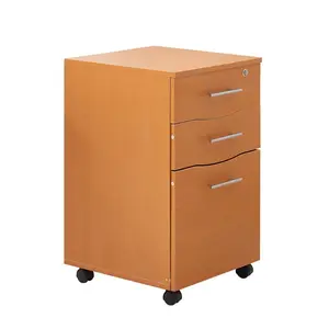 Denzel Under Desk Mobile Pedestal 3 Drawer Unit, Filing Cabinet