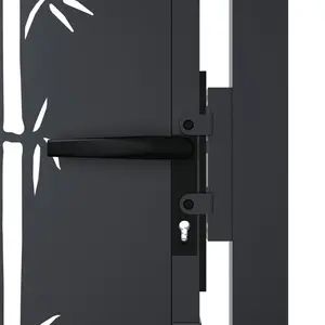 Phokas Metal Gate Anthracite / 180" H x 105" W x 3.9" D