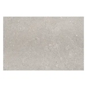 Azure Matt Grey Stone Effect Porcelain Outdoor Tile - Pack of 10, 5.4m² - (L)900x(W)600mm